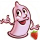 condoom aardbei