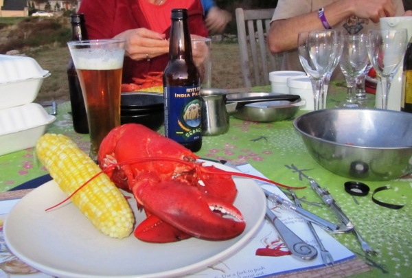 Photo: Lobster and IPA in Maine, (c) A. Dapie 2015