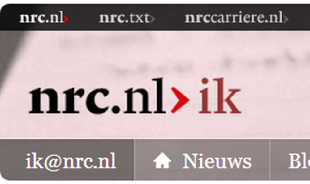 Ikjes, zie nrc.nl