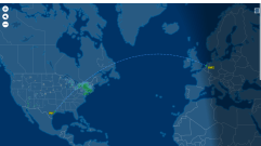 Mopperkonts vlucht van Houston naar Amsterdam
